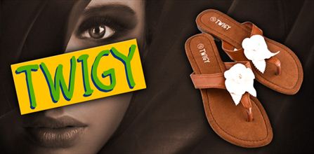 Twigy 2010 ilkbaharyaz sezonu Dolgu Topuklu Ayakkabı, Bohem Sandalet ve Güllü (rose) Parmak Arası Terlik (Flip Flop) Modelleri Trendyol'da