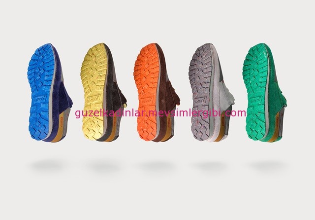 Levis Salvong renkli sneaker ayakkabılar