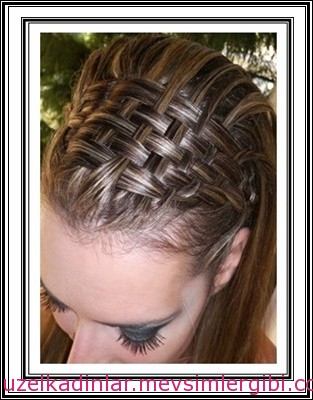güzel ve farklı saç örgüleri hair braid 2014 kadın kız çocuk saç modası