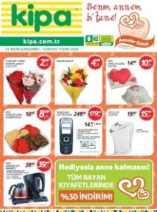 kipa anneler gunu 29 nisan 10 mayis 2009 ozel kampanyalar annelere ozel kampanyalar1