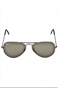 2010 rayban Damla Polarize - Gummetal Yeşil Cam güneş gözlükleri