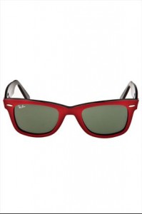 rayban 2010 eyewear Wayfarer Kırmızı Çerçeveli güneş gözlüğü