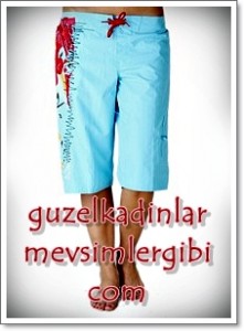 nelson bayan yazlık uzun sörf spor şortu şort boardshort modelleri 2010