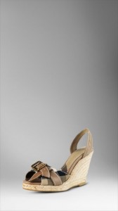 Burberry 2011 İlkbahar Yaz April Showers bayan ayakkabı