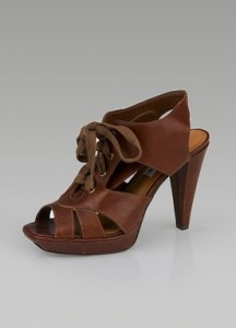 Steve Madden bağcıklı topuklu ayakkabı