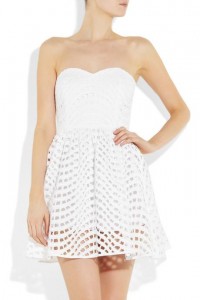 mini beyaz elbiseler