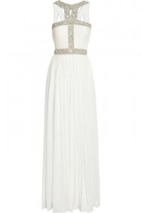 uzun taşlı beyaz elbiseler