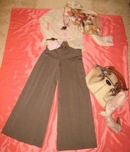 vizon rengi tesettür giyim kombinleri