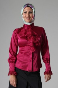 armine saten gömlek modelleri