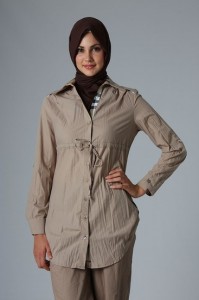 vizon rengi tunikler