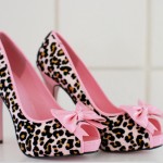 leopar desenli ayakkabı modası