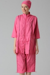 yarı kapalı tesettür mayo