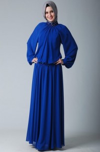 2012 saks mavi maksi uzun abiye elbise