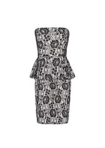 dantel peplum elbise 2013