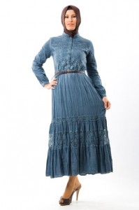 tesettür kot elbise