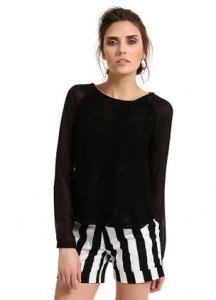 siyah bluz modelleri 2013