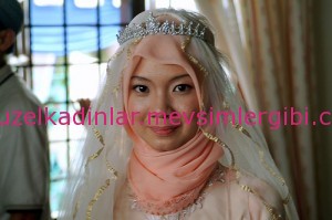 en sade basit gelin başı modelleri