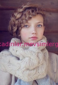 vintage saç örgüsü modelleri