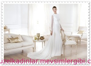 2014 gelinlik modelleri YELICE A pronovias 2014 gelinlik koleksiyonu