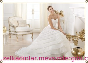 en güzel gelinlik modelleri LASEI A pronovias 2014 koleksiyonu