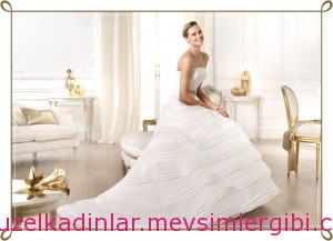 en güzel gelinlik modelleri LASSAM A pronovias 2014 koleksiyonu