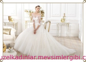 en güzel gelinlik modelleri LAVENS A pronovias 2014 koleksiyonu
