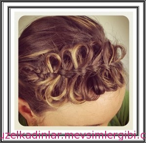 güzel ve farklı saç örgüleri hair braid011 2014 kadın kız çocuk saç modası