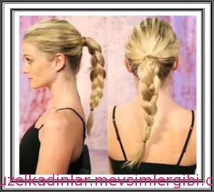 güzel ve farklı saç örgüleri hair braid014 2014 kadın kız çocuk saç modası