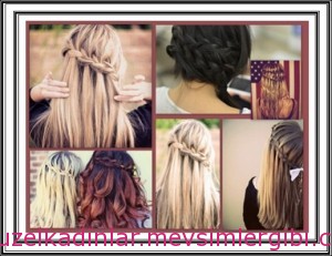 güzel ve farklı saç örgüleri hair braid031 2014 kadın kız çocuk saç modası