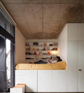 küçük yatak odası için değişik tasarım fikirleri