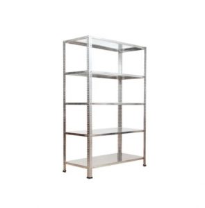 Spot 5 Katlı Galvaniz Çelik Raf, Depo, Kiler, Arşiv, Dosya Rafı