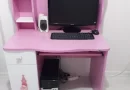 Kız çocukları için pembe bilgisayar masası FİYATI: 200 TL