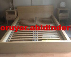 ikinci el ikea Malm Karyola En : 150 cm | Yükseklik 200