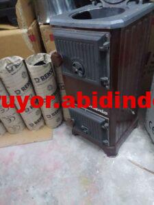 Spot kömür sobası tuğlalı emaye sıfır gibi yeni 850 TL