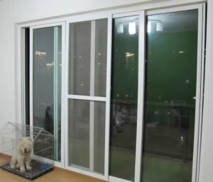Az kullanılmış PVC sürgülü cam kapi özel ev sürgülü kapı