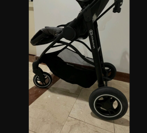 İyi durumda sağlam ucuz çift yönlü bebek arabası kinderkraft alman malı